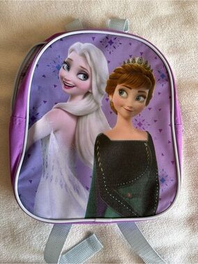 Disney Purple Elsa & Anna Kids Backpack